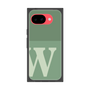 プレミアムスクエアケース［ オリジナル - initial two tone - W green ］