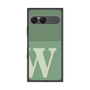 プレミアムスクエアケース［ オリジナル - initial two tone - W green ］