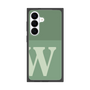 プレミアムスクエアケース［ オリジナル - initial two tone - W green ］