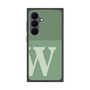 プレミアムスクエアケース［ オリジナル - initial two tone - W green ］