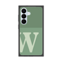 プレミアムスクエアケース［ オリジナル - initial two tone - W green ］