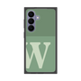 プレミアムスクエアケース［ オリジナル - initial two tone - W green ］