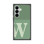 プレミアムスクエアケース［ オリジナル - initial two tone - W green ］