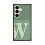 プレミアムスクエアケース［ オリジナル - initial two tone - W green ］