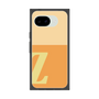 プレミアムスクエアケース［ オリジナル - initial two tone - Z orange ］