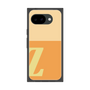 プレミアムスクエアケース［ オリジナル - initial two tone - Z orange ］