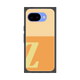 プレミアムスクエアケース［ オリジナル - initial two tone - Z orange ］