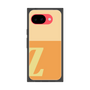 プレミアムスクエアケース［ オリジナル - initial two tone - Z orange ］