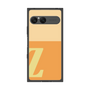 プレミアムスクエアケース［ オリジナル - initial two tone - Z orange ］