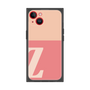 プレミアムスクエアケース［ オリジナル - initial two tone - Z pink ］