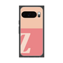 プレミアムスクエアケース［ オリジナル - initial two tone - Z pink ］