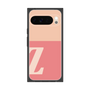 プレミアムスクエアケース［ オリジナル - initial two tone - Z pink ］