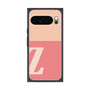 プレミアムスクエアケース［ オリジナル - initial two tone - Z pink ］