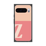 プレミアムスクエアケース［ オリジナル - initial two tone - Z pink ］