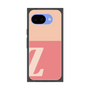 プレミアムスクエアケース［ オリジナル - initial two tone - Z pink ］