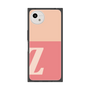 プレミアムスクエアケース［ オリジナル - initial two tone - Z pink ］