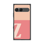 プレミアムスクエアケース［ オリジナル - initial two tone - Z pink ］