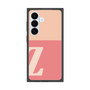 プレミアムスクエアケース［ オリジナル - initial two tone - Z pink ］