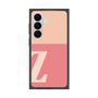 プレミアムスクエアケース［ オリジナル - initial two tone - Z pink ］