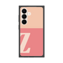プレミアムスクエアケース［ オリジナル - initial two tone - Z pink ］