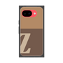 プレミアムスクエアケース［ オリジナル - initial two tone - Z brown ］