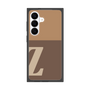 プレミアムスクエアケース［ オリジナル - initial two tone - Z brown ］