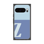 プレミアムスクエアケース［ オリジナル - initial two tone - Z blue ］