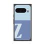 プレミアムスクエアケース［ オリジナル - initial two tone - Z blue ］