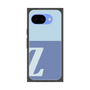 プレミアムスクエアケース［ オリジナル - initial two tone - Z blue ］