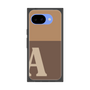 プレミアムスクエアケース［ オリジナル - initial two tone - A brown ］