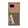 プレミアムスクエアケース［ オリジナル - initial two tone - A brown ］