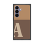 プレミアムスクエアケース［ オリジナル - initial two tone - A brown ］