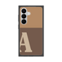 プレミアムスクエアケース［ オリジナル - initial two tone - A brown ］