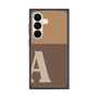 プレミアムスクエアケース［ オリジナル - initial two tone - A brown ］