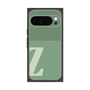 プレミアムスクエアケース［ オリジナル - initial two tone - Z green ］