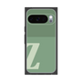 プレミアムスクエアケース［ オリジナル - initial two tone - Z green ］