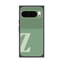 プレミアムスクエアケース［ オリジナル - initial two tone - Z green ］
