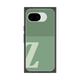 プレミアムスクエアケース［ オリジナル - initial two tone - Z green ］