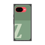 プレミアムスクエアケース［ オリジナル - initial two tone - Z green ］