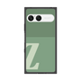 プレミアムスクエアケース［ オリジナル - initial two tone - Z green ］