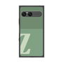 プレミアムスクエアケース［ オリジナル - initial two tone - Z green ］