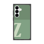 プレミアムスクエアケース［ オリジナル - initial two tone - Z green ］
