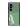 プレミアムスクエアケース［ オリジナル - initial two tone - A green ］