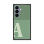 プレミアムスクエアケース［ オリジナル - initial two tone - A green ］