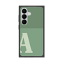プレミアムスクエアケース［ オリジナル - initial two tone - A green ］