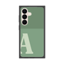 プレミアムスクエアケース［ オリジナル - initial two tone - A green ］