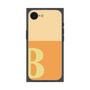 プレミアムスクエアケース［ オリジナル - initial two tone - B orange ］