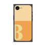 プレミアムスクエアケース［ オリジナル - initial two tone - B orange ］