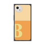 プレミアムスクエアケース［ オリジナル - initial two tone - B orange ］