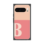 プレミアムスクエアケース［ オリジナル - initial two tone - B pink ］